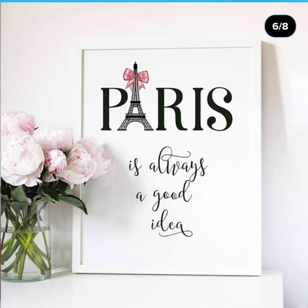 3 Paris picture bundle
